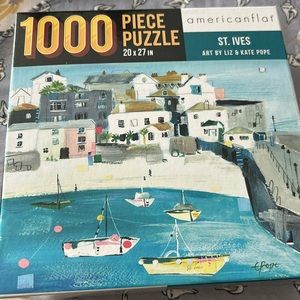 PUZZLE 1,000 pieces. ST IVES ART